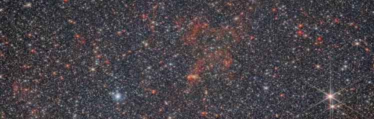photo of a dense starfield in space