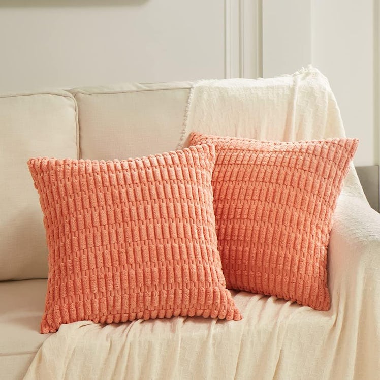 Fancy Homi Decorative Throw Pillow Covers (2-Pack)