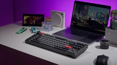 The Keychron L3 custom mechanical gaming keyboard in Carbon Black