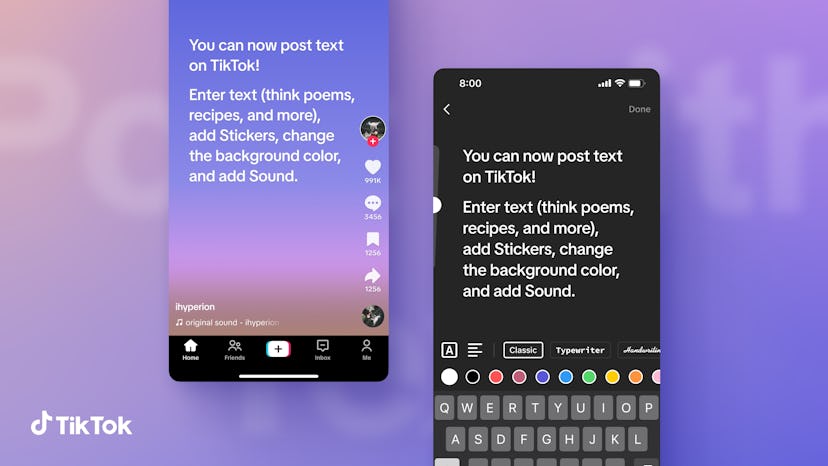 Here’s what you need to know about TikTok’s new text posts feature.