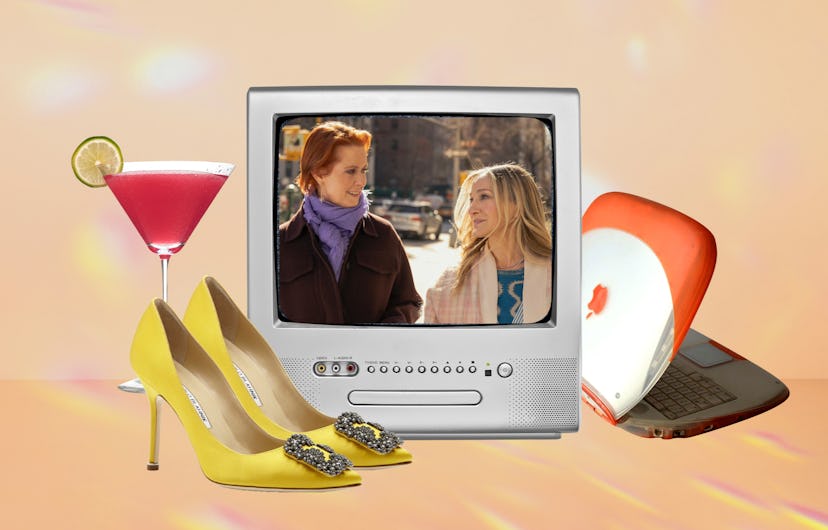 Miranda (Cynthia Nixon) and Carrie (Sarah Jessica Parker) in 'And Just Like That' Season 2 Episode 8...