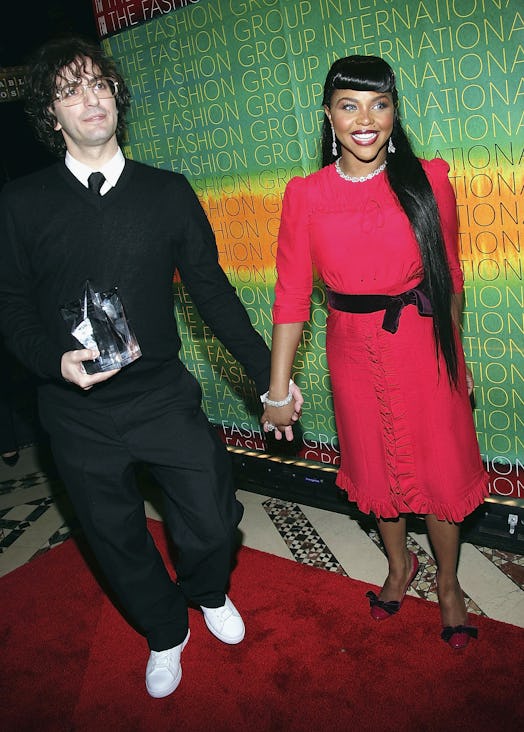 Honoree fashion designer Marc Jacobs and singer Lil' Kim attend The Fashion Group International's 21...