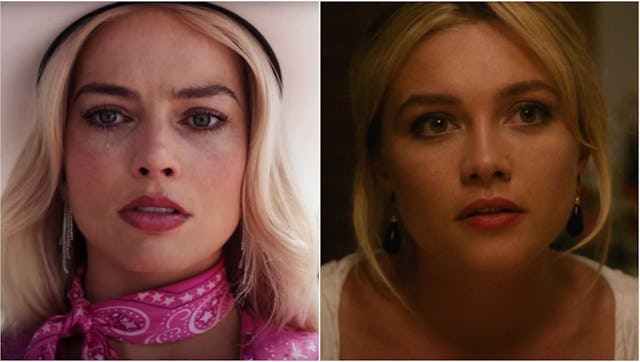 Margot Robbie in 'Barbie,' Florence Pugh in 'Don't Worry Darling'