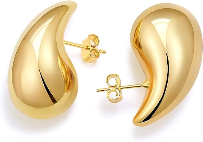 Dancegirl Gold Drop Earrings