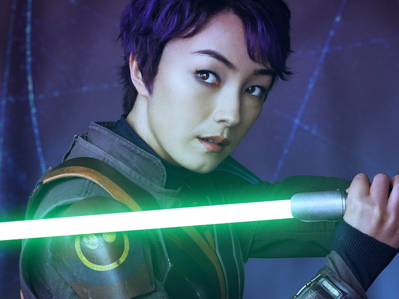 Natasha Liu Bordizzo as Sabine Wren.