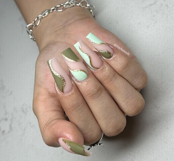 virgo nail designs