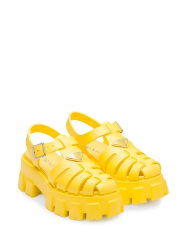 Monolith Caged Rubber Sandals