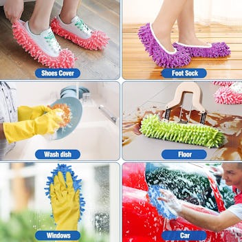 AIFUSI Mop Slippers (10 Pieces)