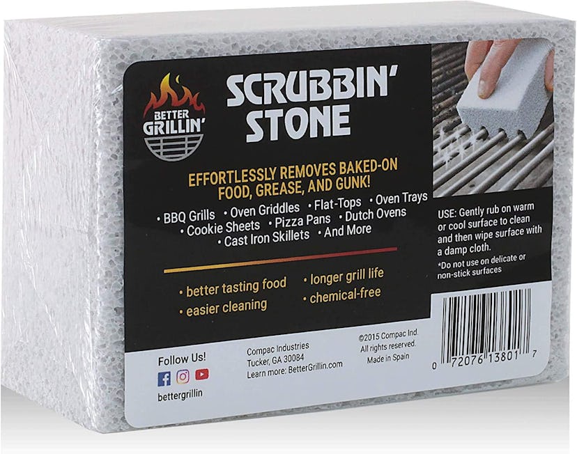 Better Grillin Scrubbin Stone Grill Cleaner