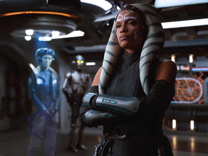 Hera Syndulla (Mary Elizabeth Winstead) and Ahsoka Tano (Rosario Dawson) in Ahsoka