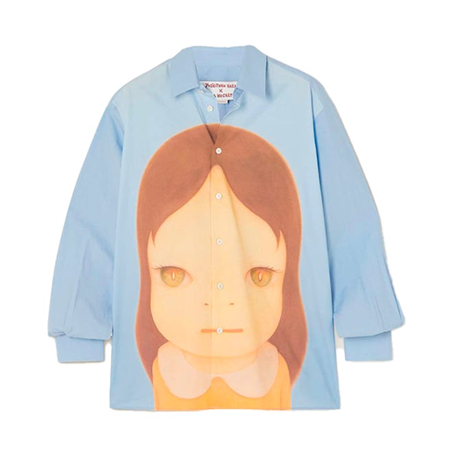 Stella McCartney Yoshitomo Nara Printed Cotton-Poplin Shirt