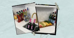 Here's how to make a spritz bar for your next dinner party.