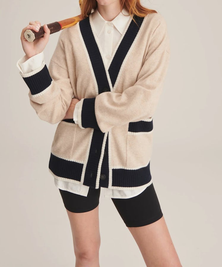 Naadam Varsity Cardigan