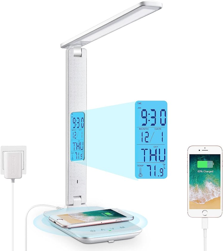 LAOPAO LED Desk Lamp with Wireless Charger