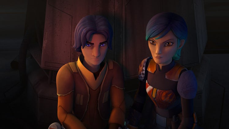 “Sabezra” may have been a popular ship in Rebels, but it doesn’t look like they’ll be endgame. 