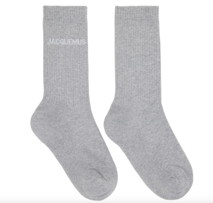 Jacquemus Gray Socks 