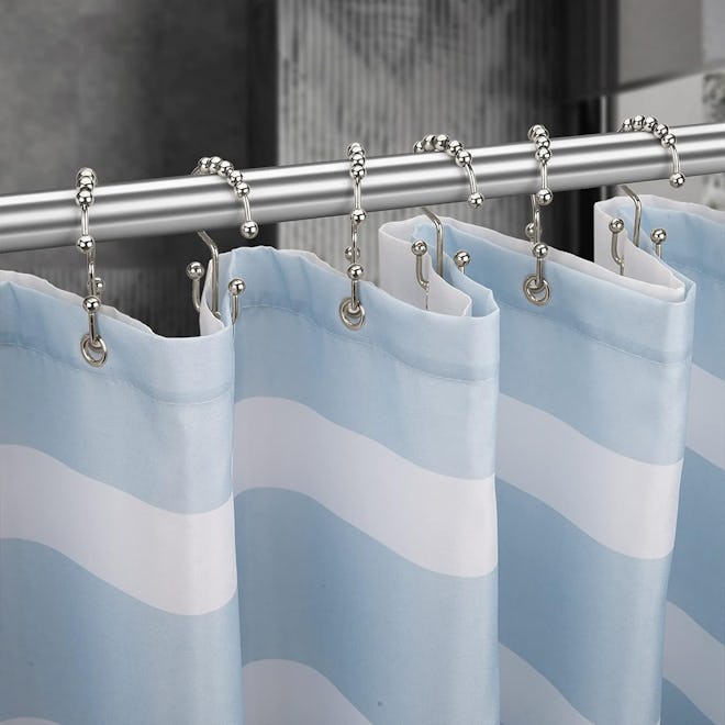 Titanker Shower Curtain Hooks (12-Pack)