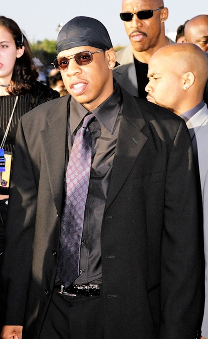 Jay Z during The 1999 MTV Movie Awards at Barker Hanger in Santa Monica, California, United States. 