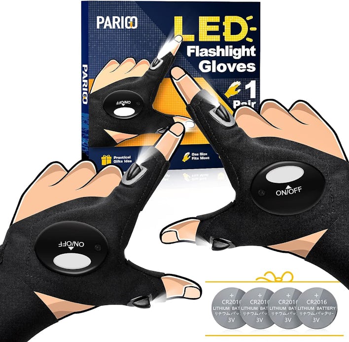 PARIGO LED Flashlight Gloves