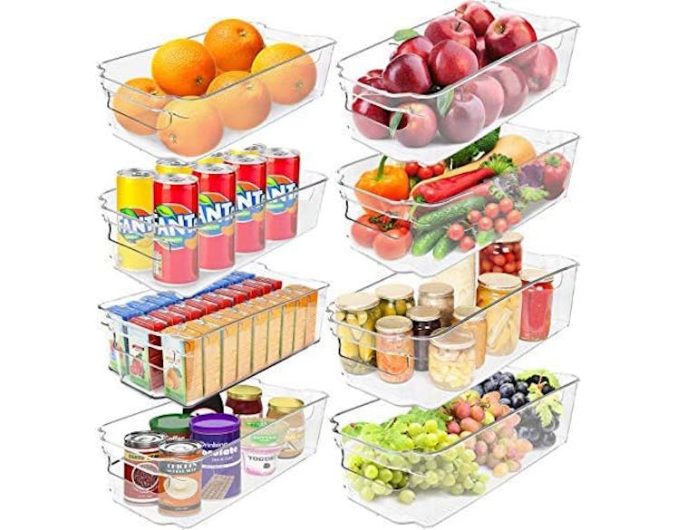 Greenco Fridge Bins (Set of 8)