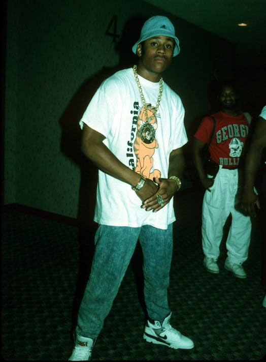 Rapper LL Cool J attends an event in circa 1985.