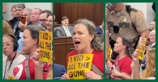 The brave and poignant moment when Tennessee moms asking for gun control were kicked out of the Capi...