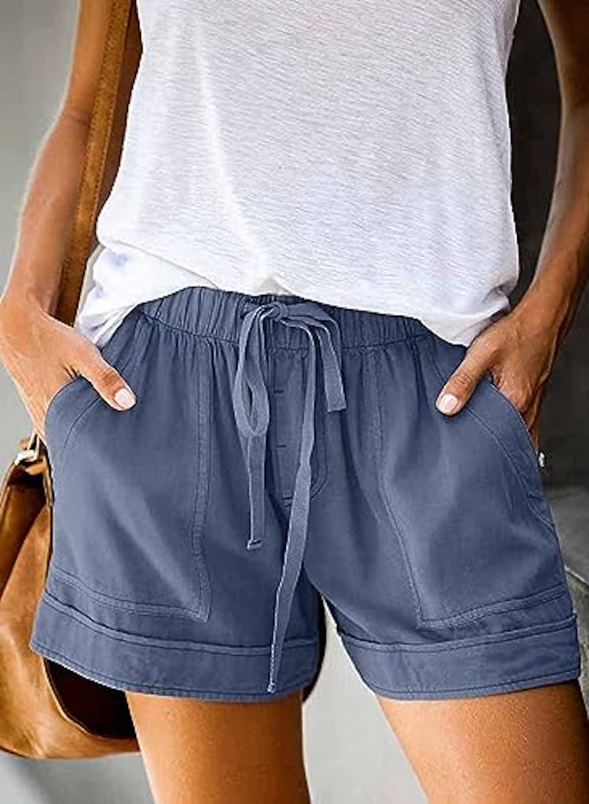Wielsscca Drawstring Shorts 