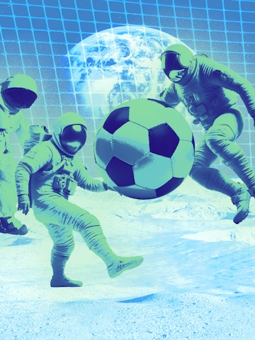 Moon Soccer art