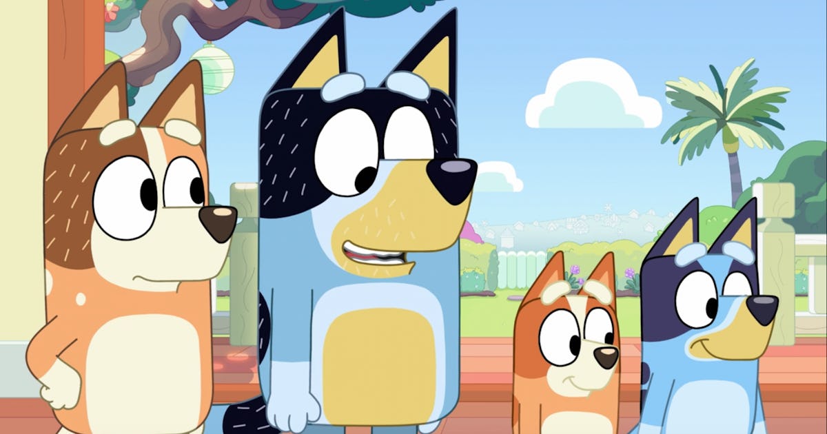 Do Dogs Love 'Bluey'? Fans Have A Theory About The Colors