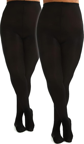 Silky Toes Blackout Tights (2-Pack)