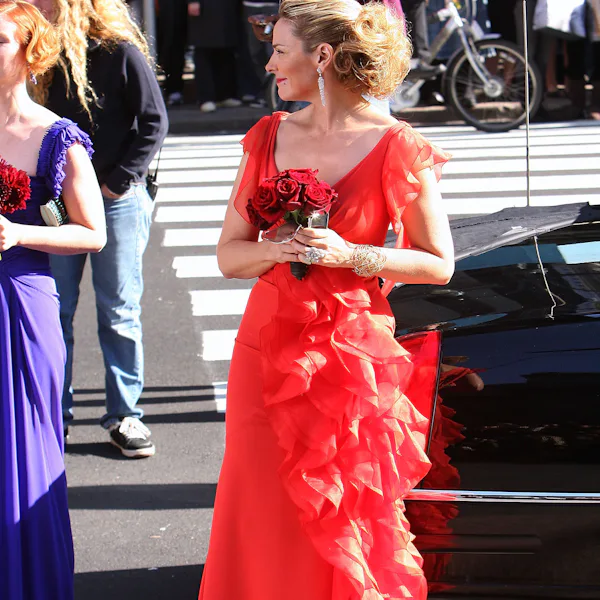 samantha jones red dress Lauren Conrad: Samantha jones and the Red Bow