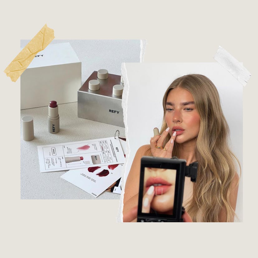 Refy Beauty founder Jess Hunt chats with Bustle about her brand's new Lip Blush and more.