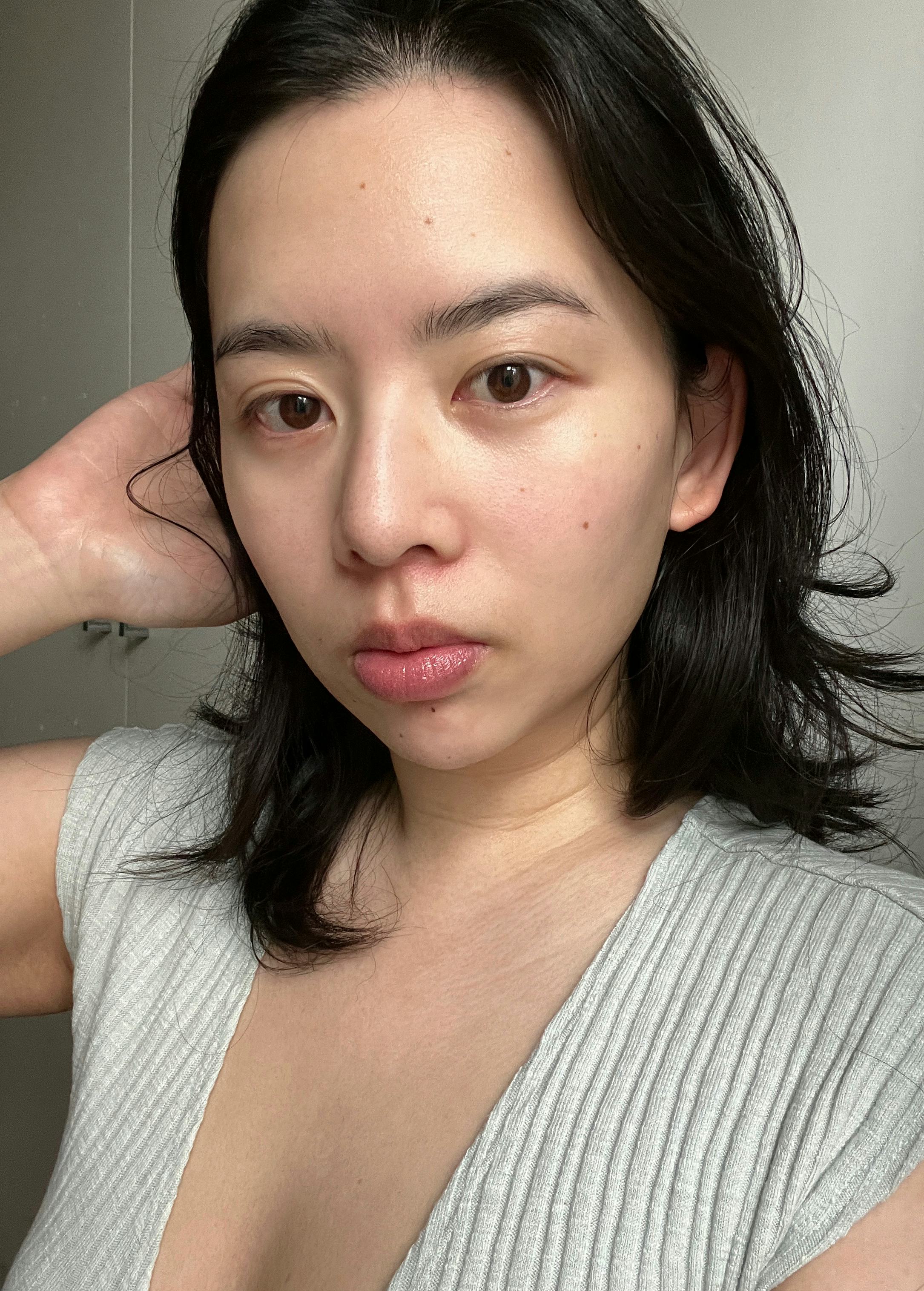 glow recipe pomegranate peptide firming serum review