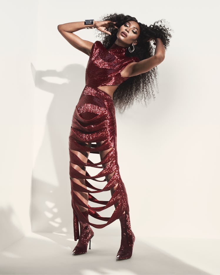 naomi campbell in the new alexander mcqueen ads