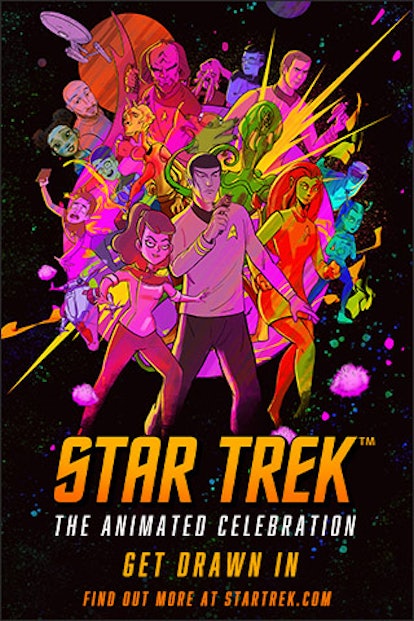 Star Trek animated celebration