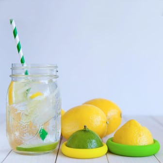 Food Huggers Reusable Silicone Food Savers (2-Pack)
