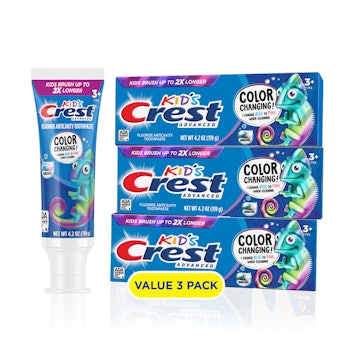 Crest Kids Color Changing Toothpaste