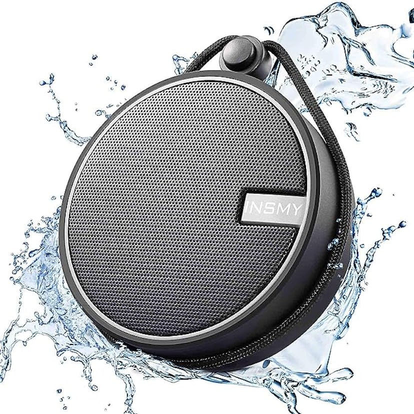 INSMY C12 IPX7 Waterproof Shower Bluetooth Speaker