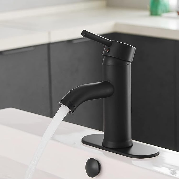 VOTON Black Bathroom Sink Faucet