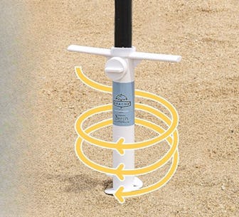 Beachr Beach Umbrella Sand Anchor