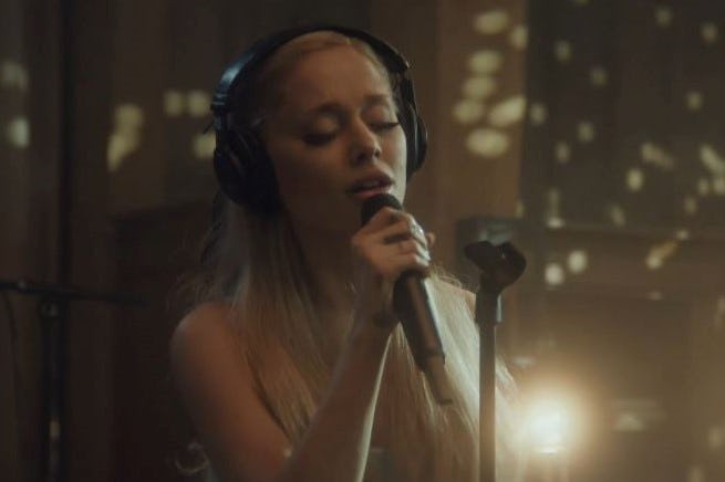 Ariana Grande celebrated the 10-year anniversary of 'Yours Truly' with a fan Q&A.