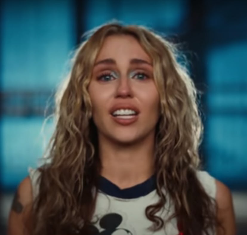Miley Cyrus' "Used To Be Young" music video includes a Disney Easter egg.