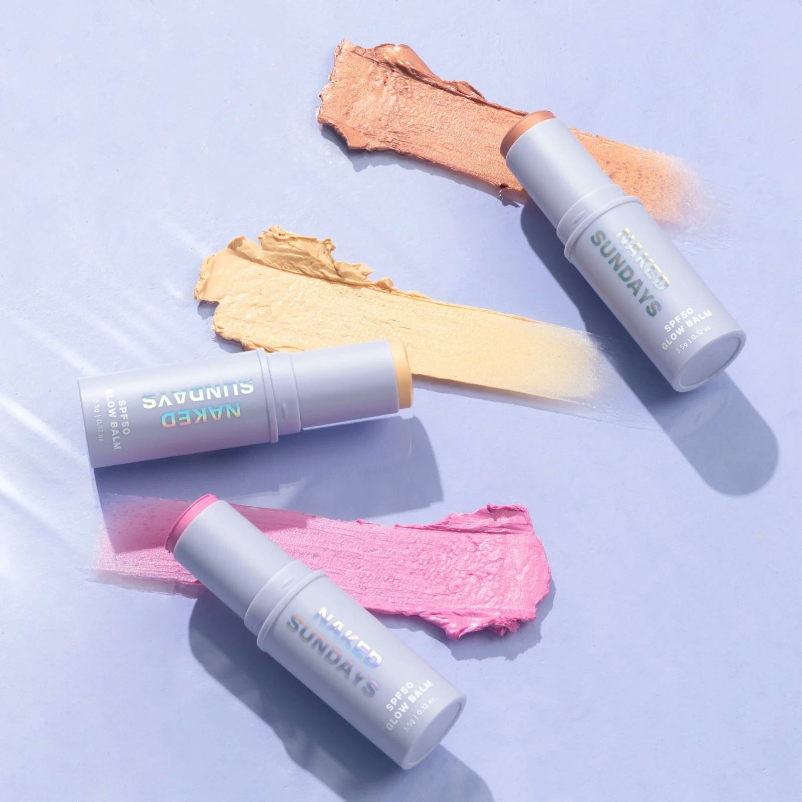 Naked Sundays SPF50 Sheer Glow Balm in Champagne