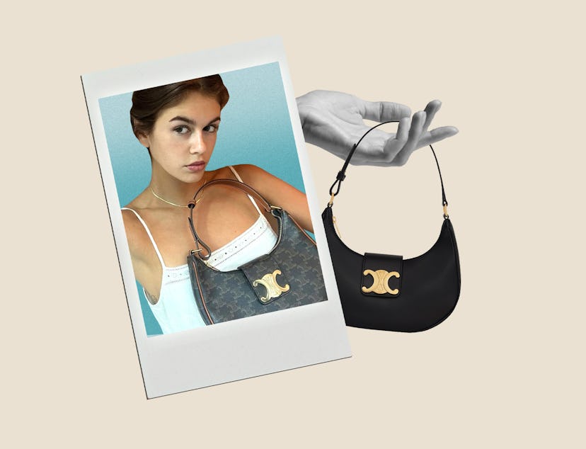 Kaia Gerber loves her Celine Ava Triomphe.