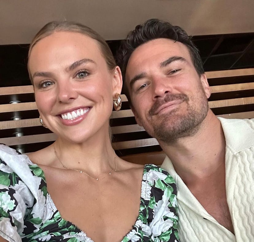 Hannah Brown and Adam Woolard