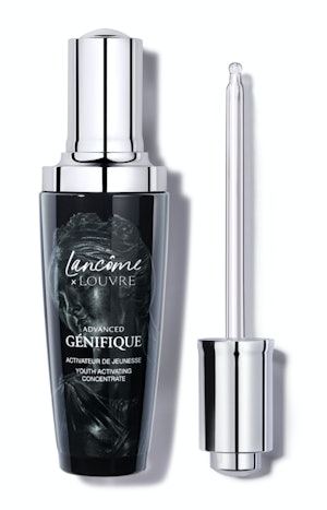 Lancôme x Louvre collection special edition serum packaging