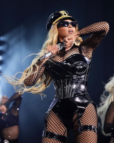 Beyoncé wears a custom Dundas look during her "Renaissance" world tour.