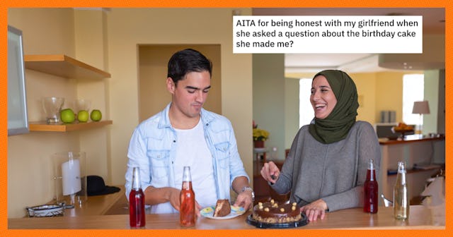Over on Reddit, a man wants to know if he's a jerk for complaining about the birthday cake his girlf...