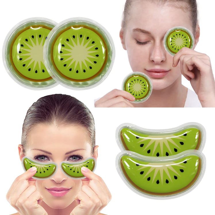 ZNÖCUETÖD Reusable Cooling Eye Pads and Under Eye Patches