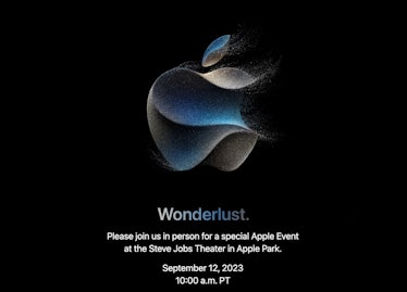 Apple Event September 12 media invitation 